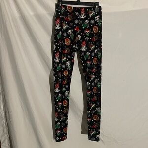 Christmas dog leggings